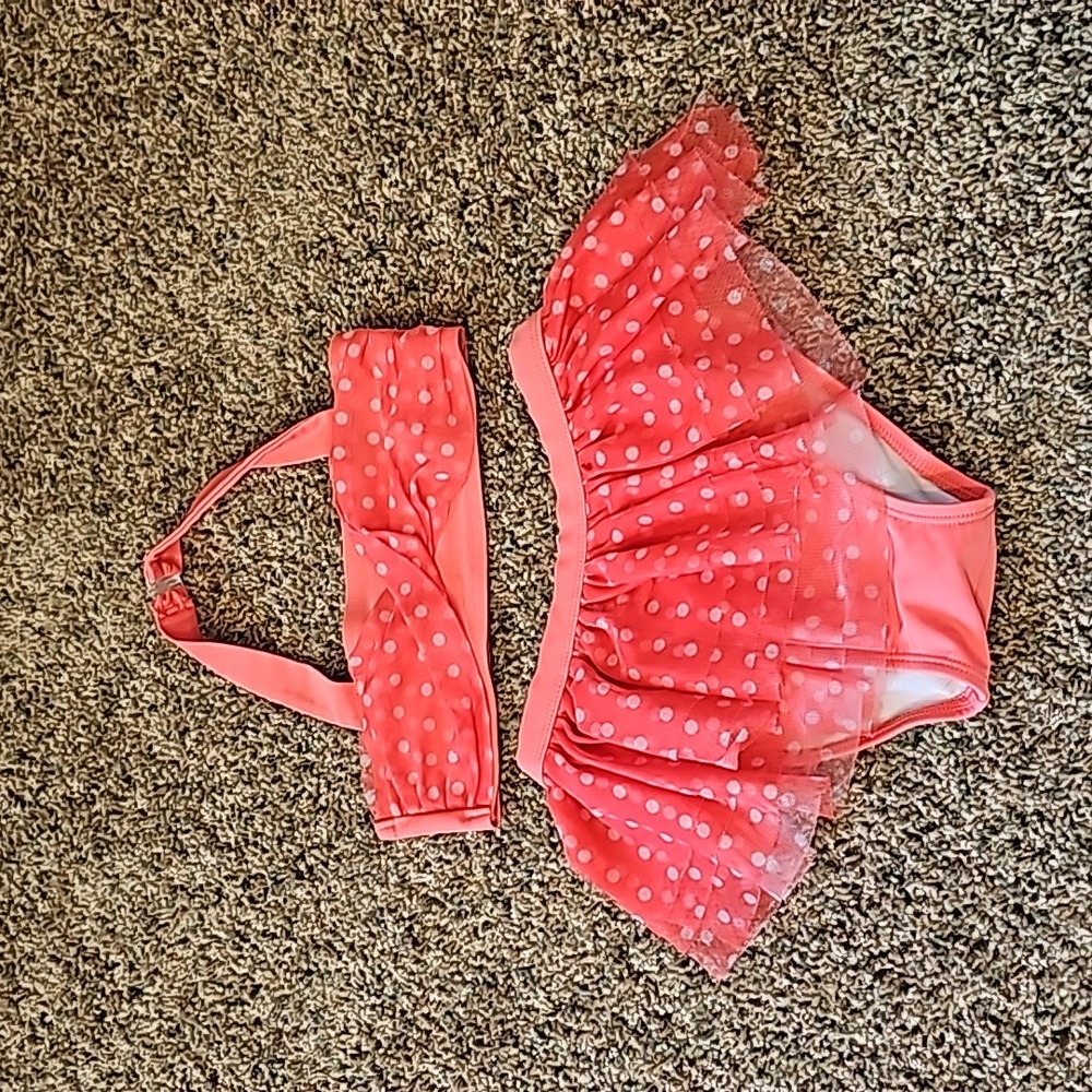 Girls Crazy 8 & Circo 4T four-piece swimsuit bundle